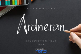 Ardneran: A Handwritten Font for Creative Makers