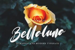 Bellaluna: A Bold Handwritten Font