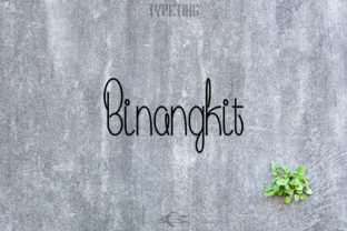 Binangkit: A Whimsical Handwritten Font for Crafters