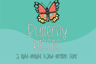 Butterfly Kisses Font Review