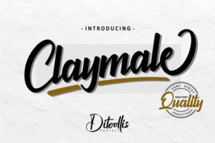 Claymale: A Handwritten Font for Web Design
