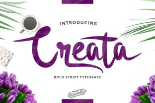 Creata: A Bold Script Font for Modern Design