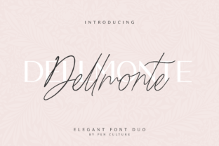 Dellmonte Duo: A Font for Creative Makers