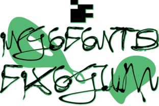 Fixogum: A Bold Handwritten Font