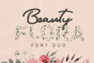 Flora Duo: Nature-Inspired Font for Web Design