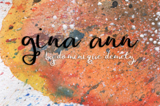 Gina Ann Font: Bold & Unique
