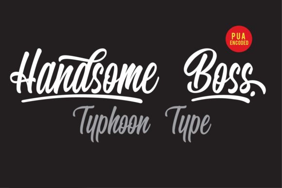 Handsome Boss: A Bold Font for Impactful Design