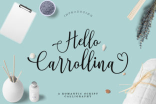 Hello Carrollina Font Review