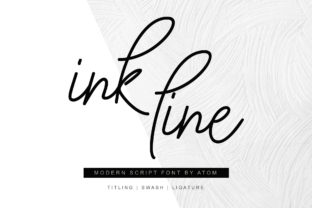Ink Line: A Dreamy Font for Web Design