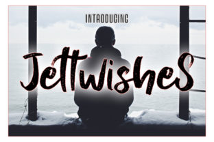 Jettwishes: A Bold Handwritten Font