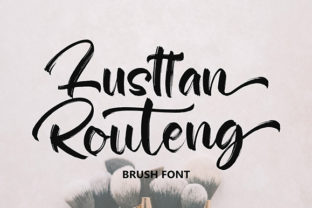 Lusttan Routeng: A Bold Script Font