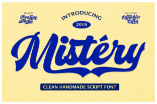 Mistery: A Bold Handwritten Font