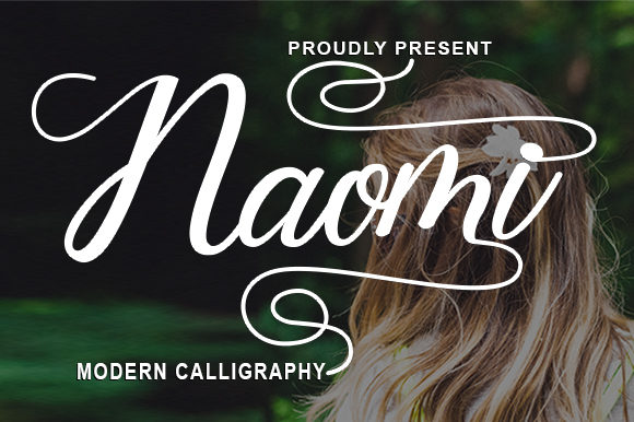 Naomi: A Handwritten Font with Bold Charm