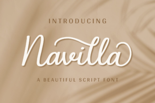 Navilla: A Script Font for Web Design