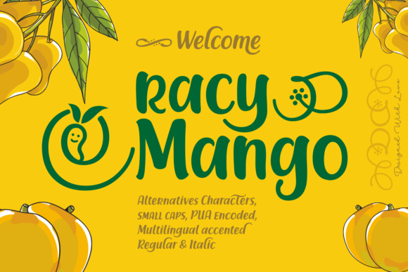 Racy Mango Font: Sweet & Stylish