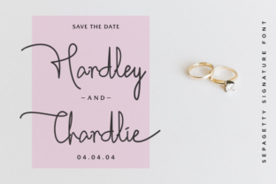 Sepagetty: A Romantic Script Font