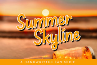 Summer Skyline Font Review