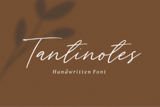 Tantinotes: A Handwritten Font for Editorial Grace