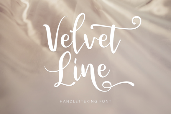 Velvet Line: A Soft Font for Creative Campaigns